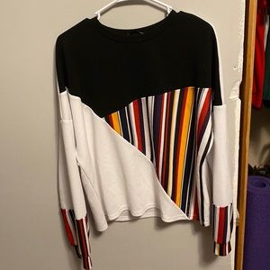 SHEIN Color Block Long Sleeve